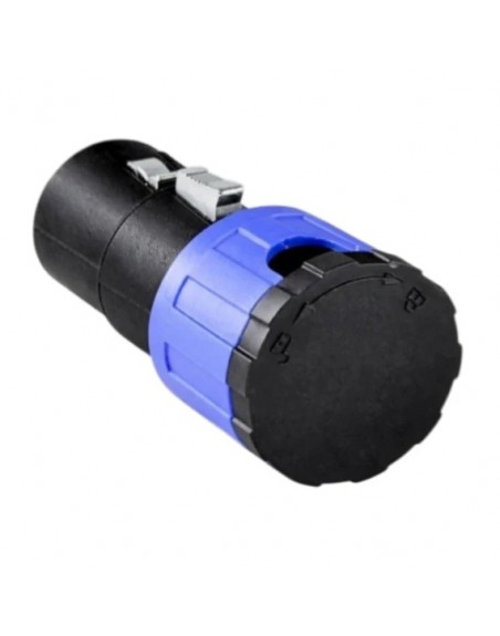 Plug Canon / XLR Hembra 3 Pines 90 grados