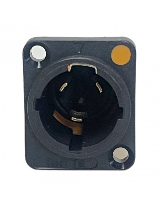 Jack Cuadrado Powercon True1-S para cable de 3 pines (corto)