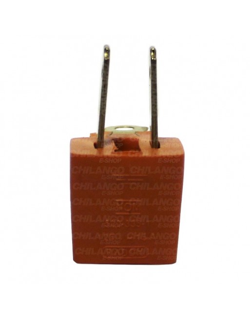 CLAVIJA ADAPTADORA CON TIERRA 3 PIN A 2 PIN