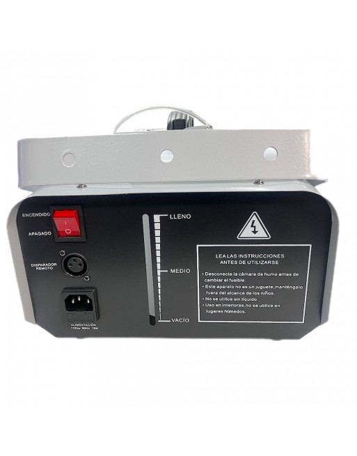 Maquina de humo 1500w profesional Alambrica e Inalambrica