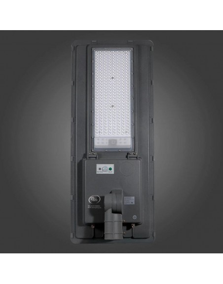 juego de 2 Lamparas Suburbanas Grey 300w Con Panel Solar