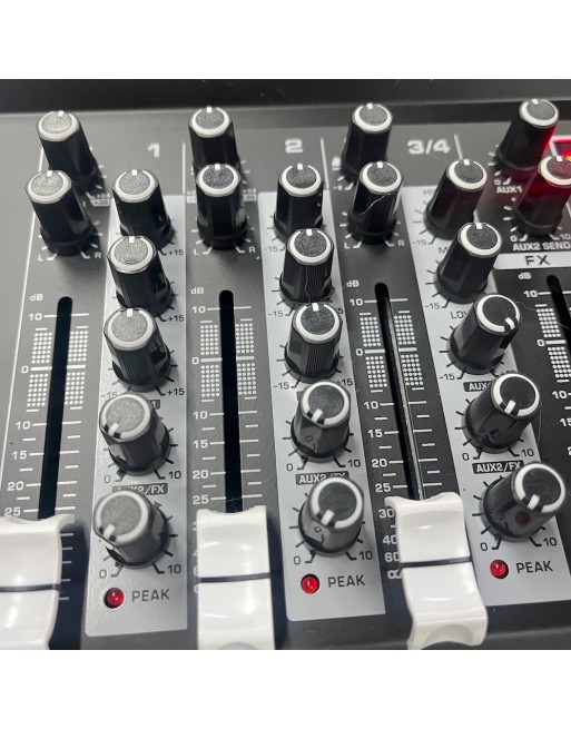 Mezcladora Pasiva 8ch BLUETOOTH USB 99 efectos DSP TK-8