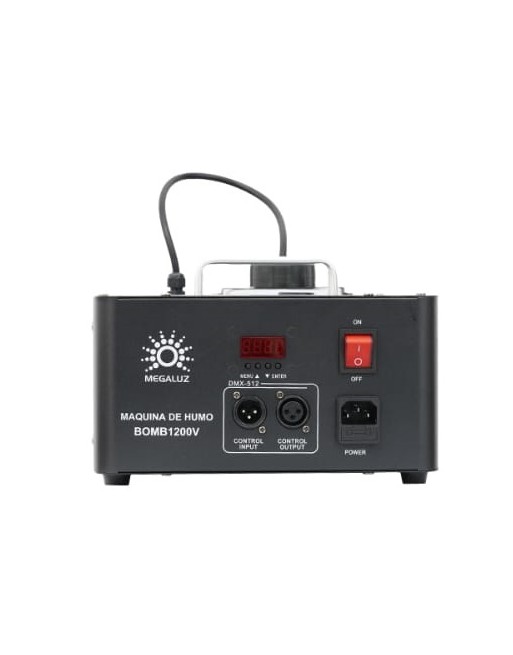 Maquina De Humo Vertical 1200W con Led BOMB 1200V