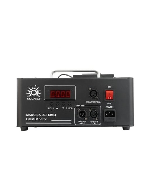 Maquina De Humo Vertical 1500W con Led BOMB 1500V