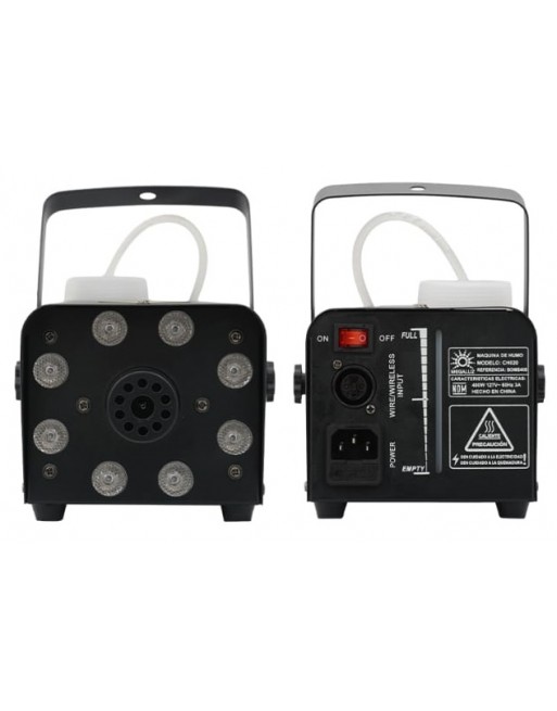 Maquina De Humo 400W BOMB 400 con Led RGB