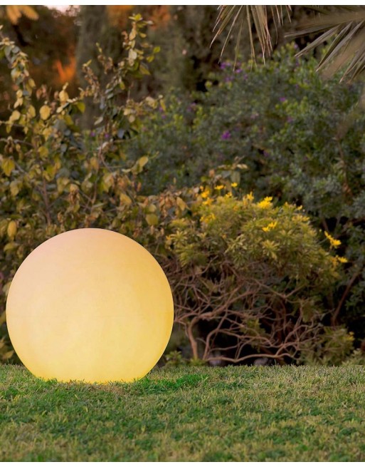 Esfera LED RGB 25cm para decorar jardines albercas terrazas