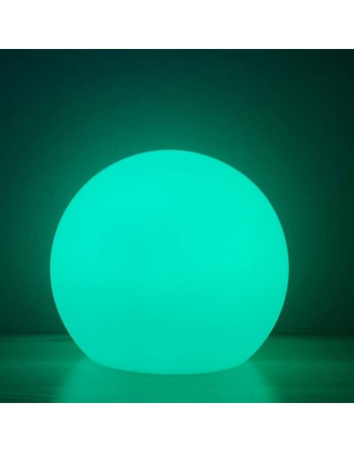 Esfera LED RGB 65cm para decorar jardines albercas terrazas