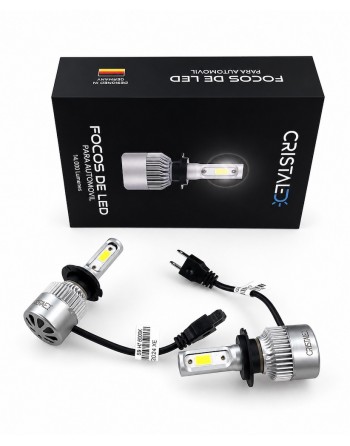 Kit 2 Focos LED H7 6000k S9