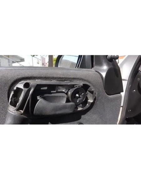 Par de tweeters tipo domo para auto