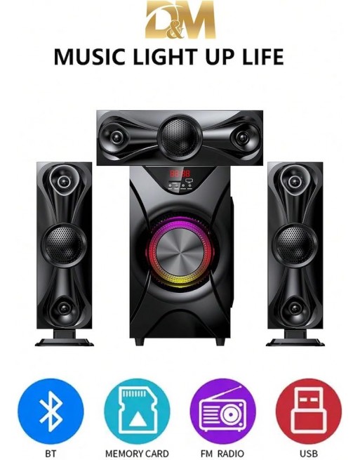 Sistema De Sonido Multimedia RCA USB Bluetooth 2803