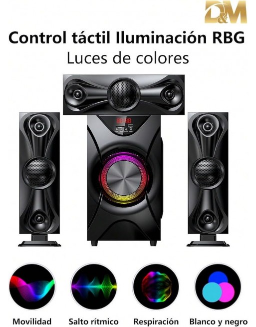 Sistema De Sonido Multimedia RCA USB Bluetooth 2803