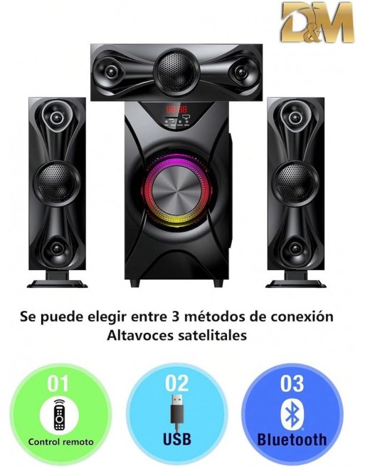 Sistema De Sonido Multimedia RCA USB Bluetooth 2803