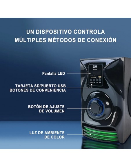 Sistema De Sonido Multimedia RCA USB Bluetooth 3403