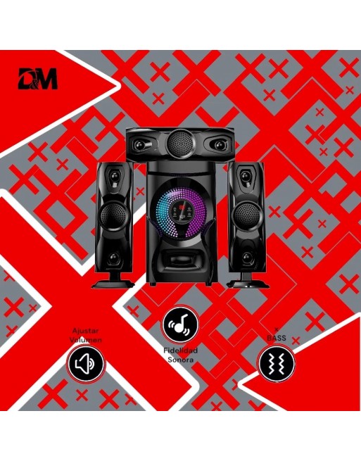 Sistema De Sonido Multimedia RCA USB Bluetooth S10