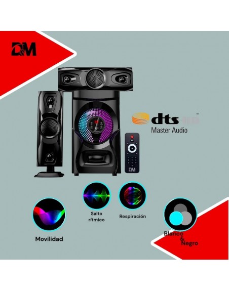 Sistema De Sonido Multimedia RCA USB Bluetooth S10