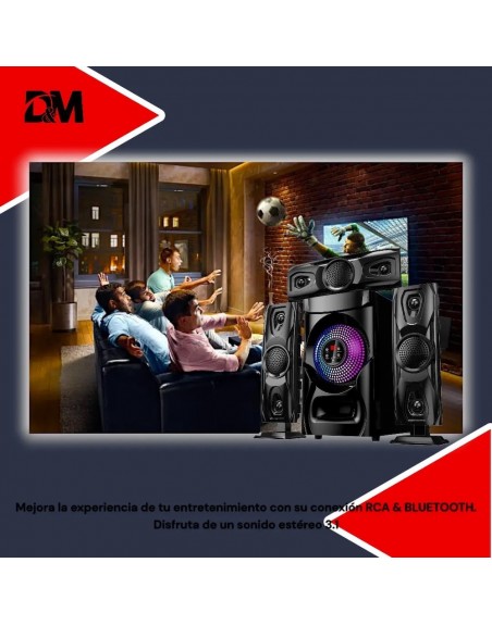 Sistema De Sonido Multimedia RCA USB Bluetooth S10
