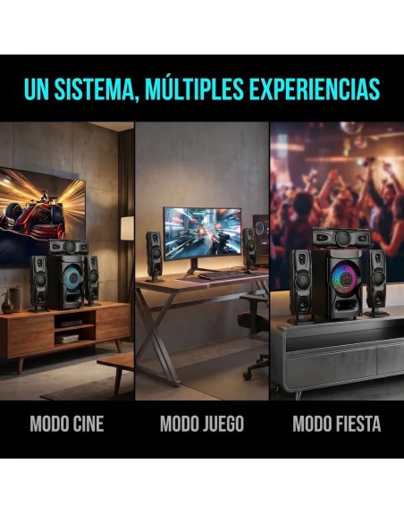 Sistema De Sonido Multimedia RCA USB Bluetooth S4