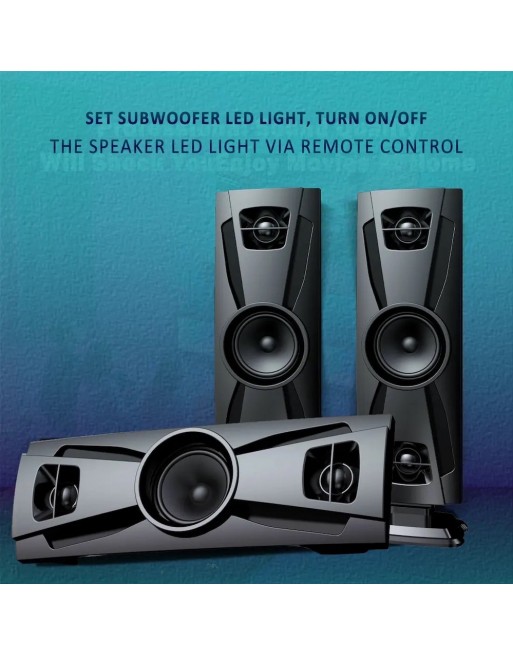 Sistema De Sonido Minicomponente 3.1 RCA USB Bluetooth PK6030