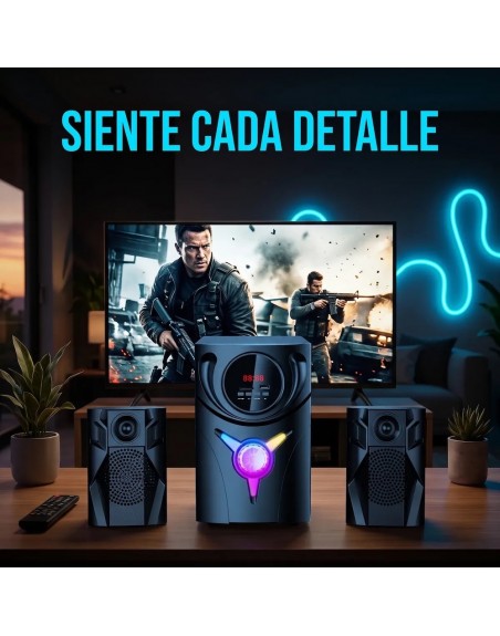 Sistema De Sonido Minicomponente 2.1 RCA USB Bluetooth M4007