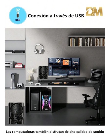 Sistema De Sonido Minicomponente 2.1 RCA USB Bluetooth M4016