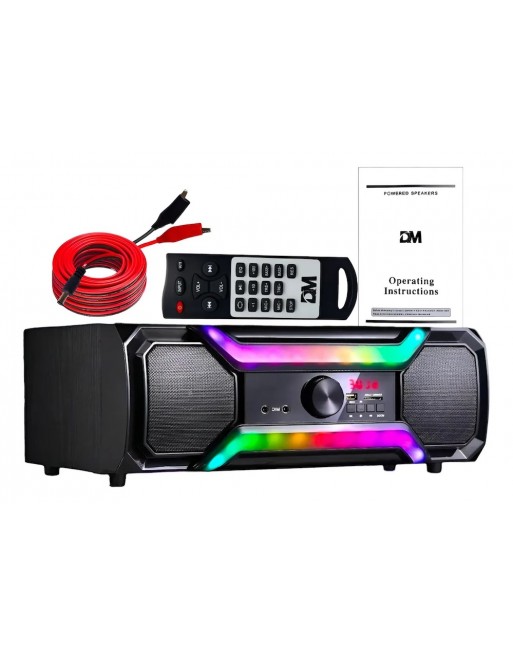 Minicomponente DM-H3006 Multimedia Speaker Sonido 3D RGBA