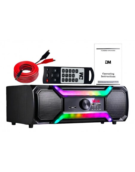 Minicomponente DM-H3006 Multimedia Speaker Sonido 3D RGBA