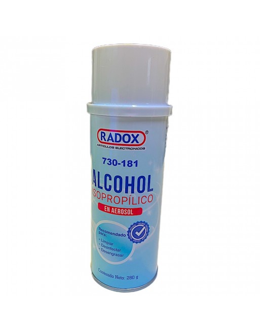 Alcohol Isopropílico en aerosol