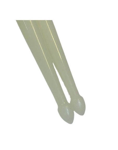 Par De Baquetas 5A Para Baterista de nylon punta tipo flecha fluorescente