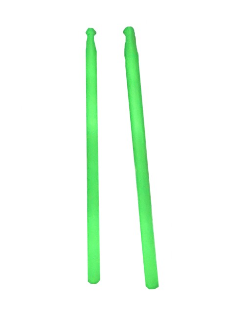Par De Baquetas 5A Para Baterista de nylon punta tipo flecha fluorescente