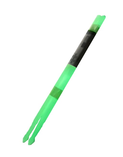 Par De Baquetas 5A Para Baterista de nylon punta tipo flecha fluorescente