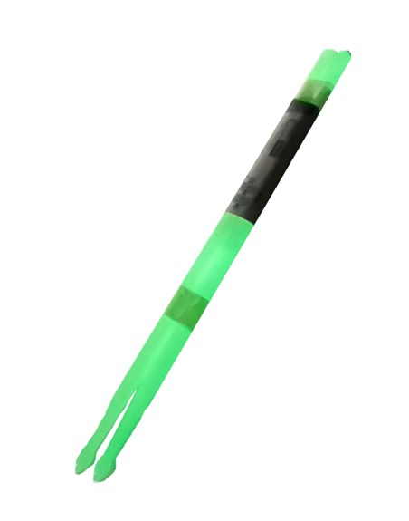 Par De Baquetas 5A Para Baterista de nylon punta tipo flecha fluorescente