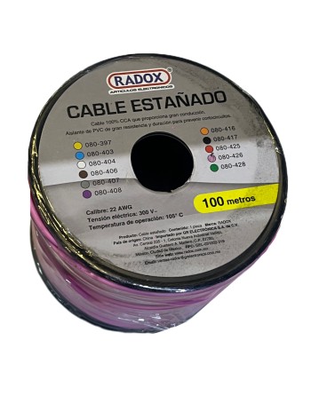 Carrete De 100m De Cable...
