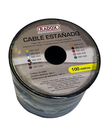 Carrete De 100m De Cable...