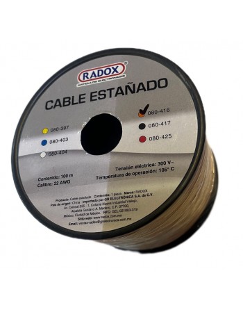 Carrete De 100m De Cable...