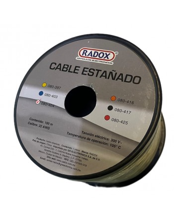Carrete De 100m De Cable...