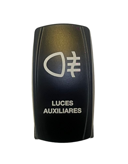 Switch 5 patas para luces auxiliares con piloto