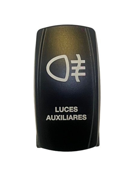 Switch 5 patas para luces auxiliares con piloto