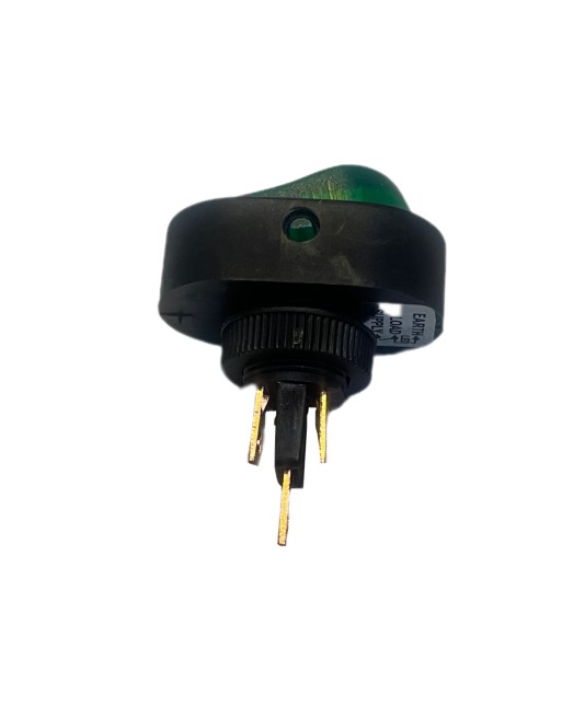 Switch on - off con 3 patas y piloto 12 Vcc 20 A