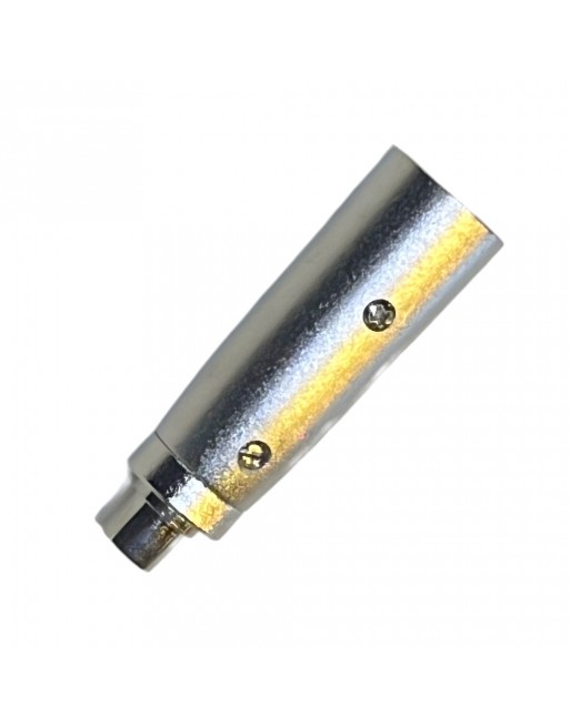 Adaptador Plug XLR macho A Jack RCA hembra