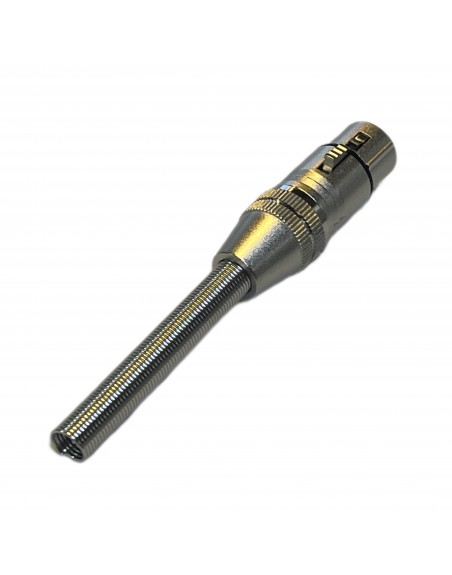 Jack Hembra XLR Con Resorte Metalico