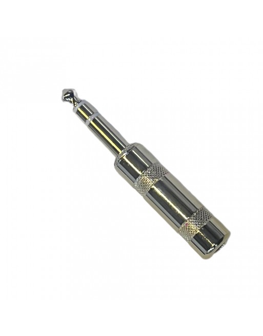 Plug ESTEREO 6.3mm Metalico Con Aislante De Bakelita Pr...