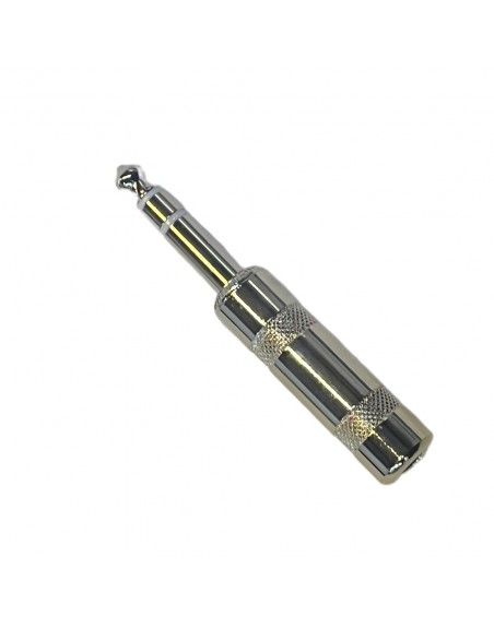 Plug ESTEREO 6.3mm Metalico Con Aislante De Bakelita Pr...