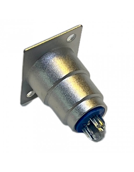 Jack Hembra Para Chasis Tipo XLR Con Seguro