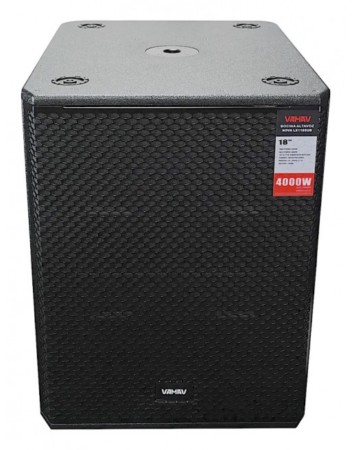 Subwoofer Amplificado Profesional Vamav LX118S