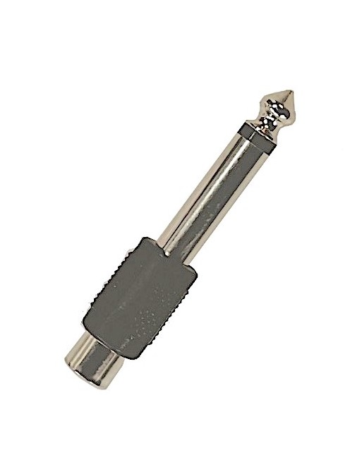 Adaptador Jack RCA Plug 6,3 Mono