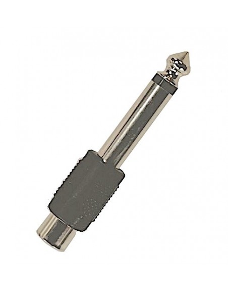 Adaptador Jack RCA Plug 6,3 Mono