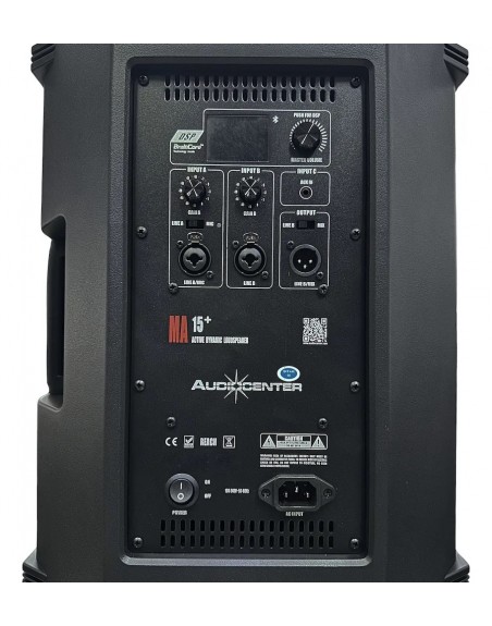 Bafle Profesional Amplificado Audiocenter MA15+