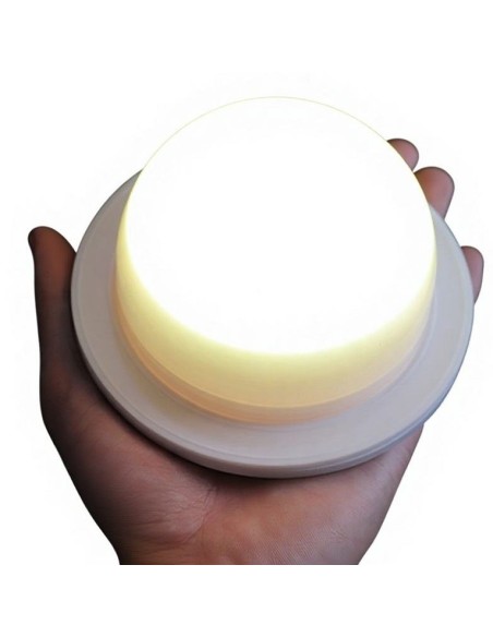 BASE LAMPARA RGB 10 LED SUMERGIBLE CONTROL REMOTO DECOR...