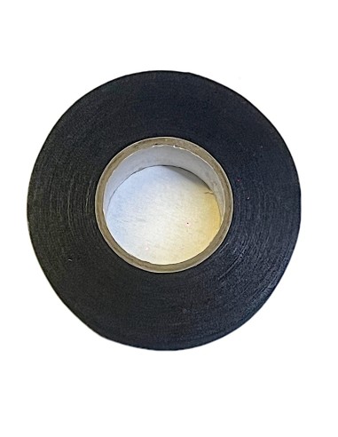 Cinta Aislante Automotriz De Poliester Color Negra De 20m