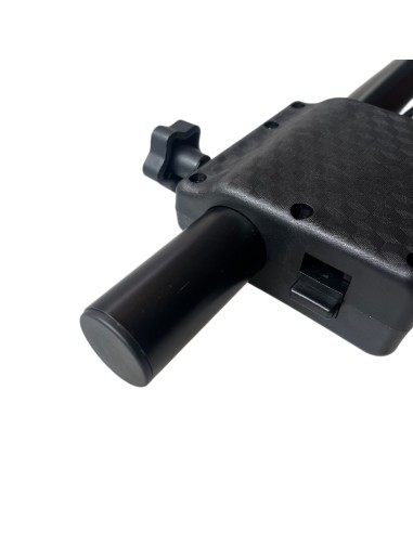 Pedestal Poste con Elevador y perilla Para Elevar medio en Subwoofer 66SS